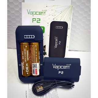 [ P2/K302ก้อน ]เครื่องชาร์จ Vapcell P2 พร้อมถ่าน K30