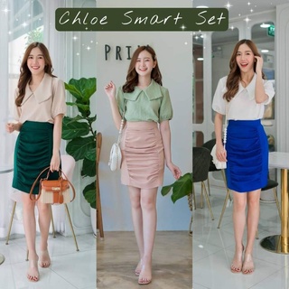 Smarty​ and​ Simply​ Set.​ เซตเสื้อ+กระโปรง​ (สินค้าพร้อมส่ง)​