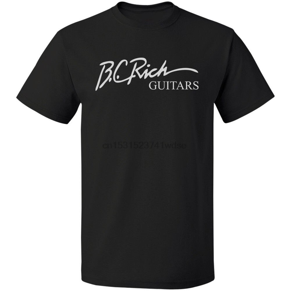เสื้อยืด BC Rich Guitars 100% Cotton แบบ casual คอO ใส่สบาย
