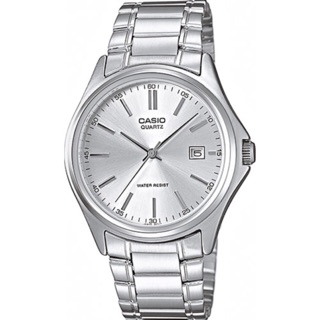 Casio นาฬิกาข้อมือ ผู้ชาย สายสเตนเลสสตีล รุ่น MTP-1183A-7A ( Silver )