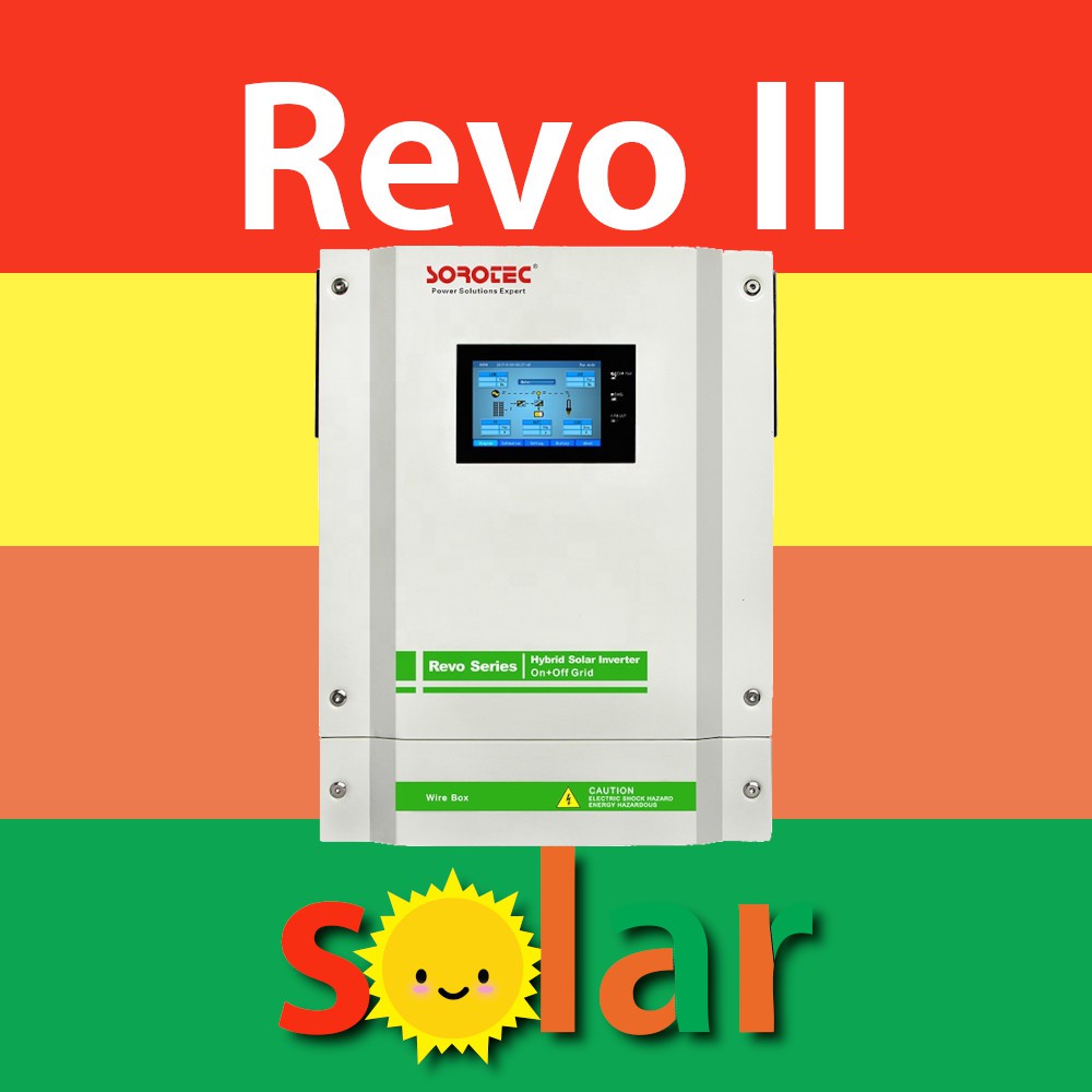 Sorotec REVO II 5.5KW 5500KW ไฮบริด ออนกริด/ออฟกริด อินเวอร์เตอร์ + CT sensor Hybrid Ongrid/Offgrid 