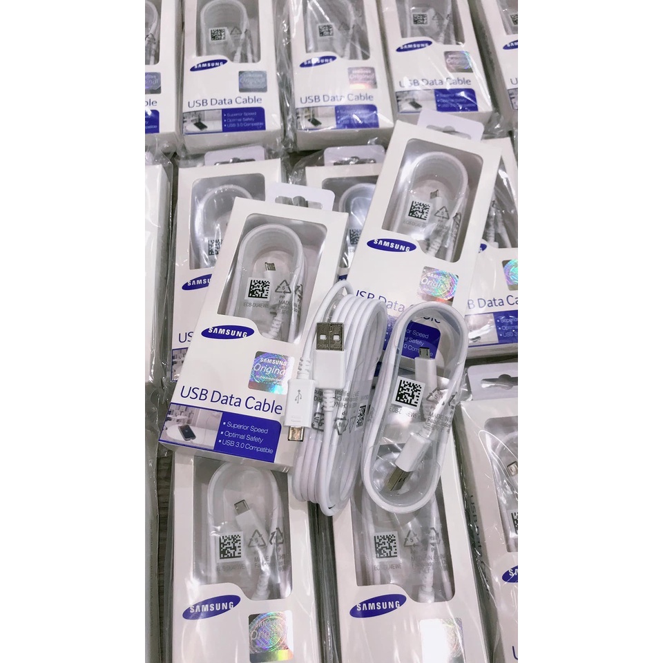 สายชาร์จ Samsung ของแท้ สายเป็นหัว USB MICRO ใช้งานได้กับมือถือทุกรุ่น เช่น J7 Prime J2Prime J7Pro J