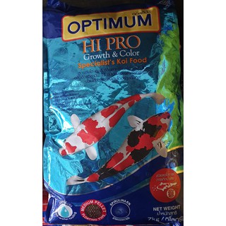 อาหารปลาคาร์ฟ ออฟติมั่ม OPTIMUM HIPRO 7KG.