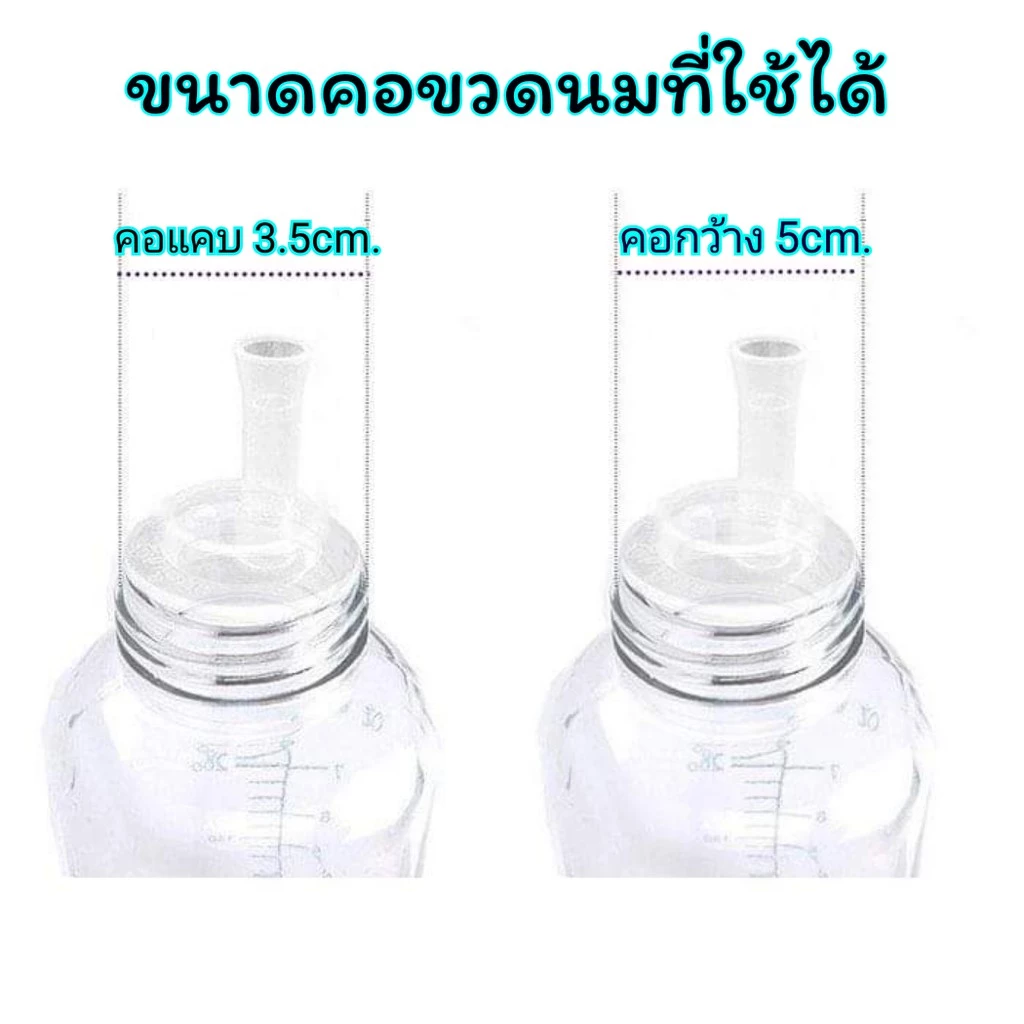 หลอดหัดดื่ม เลิกจุกเลิกเต้า 3 เส้น แถมแปรงล้างหลอด ระบบกันสำลัก thumbnail 5