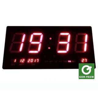 สินค้าพร้อมส่ง!!นาฬิกาดิจิตอล นาฬิกาแวขนติดผนัง LED DIGITAL CLOCK นาฬิกาดิจิตอล รุ่น JH-4622-4