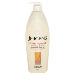 Jergens เจอร์เกนส์ อัลตร้าฮีลลิ่ง มอยส์เจอไรเซอร์ สำหรับดูแลและปกป้องผิวจากความแห้งกร้าน 650มล.