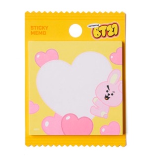 •พร้อมส่ง• BT21 Sweet Sticky Memo - Cooky