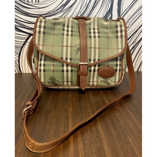 Burberry shoulder bag vintage green