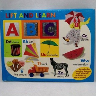 Lift and Learn A B C. Jigsaws and wipe -off. by Inc. Penton Overseas-31A