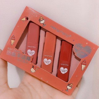 เซตลิปจุ่มมินิไอศครีม​ 🍦🍦 Heng​ Fang​ Lip Gloss