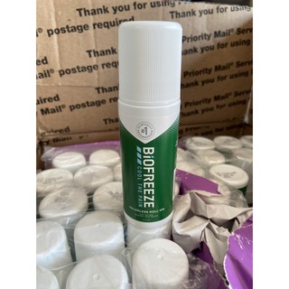 ไบโอฟรีซ biofreeze roll on 3 oz 89ml imported from usa new and sealed exp 12/24