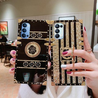 เคสโทรศัพท์มือถือ กันกระแทก แฟชั่นหรูหรา สําหรับ OPPO Reno8 T Reno8 Reno7 Reno7 Z Reno6 Reno6 Z Reno5 Reno5 F Reno4 Reno2 Reno2F Reno 2Z Pro