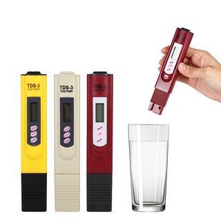 ปากกาทดสอบคุณภาพน้ําดิจิตอล Lcd Tds Meter Tester 0`9999 Ppm แบบพกพา