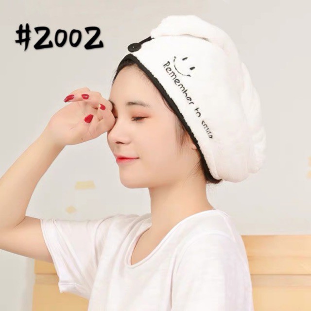 ▤◕🌟Z00Z🌟 Best Value ผ้าคลุมผมแห้งเร็ว สุดคิวท์ ใยผ้าsuperfine ซับน้ำดี ให้ผมแห้งเร็วขึ้น! ใช้งานง่าย