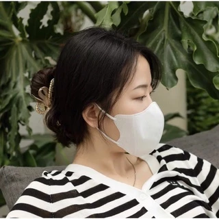 3D mask 1เเพ็ค 10ชิ้น หน้ากากอนามัยป้องกันแบคทีเรียทรงกระชับหน้า แบบบาง1ชั้น