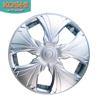 Koshi wheel cover ฝาครอบกระทะล้อ 15 นิ้ว ลาย T002 (4ฝา/ชุด)