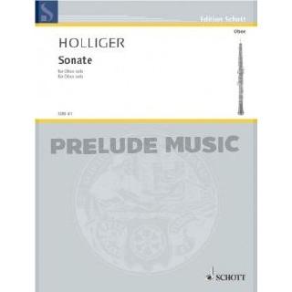 Holliger, Heinz: Oboe Sonata (OBB41)