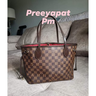 Like new! Neverful PM Damier แถมที่​จัดระเบียบ​