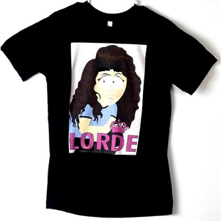 เสื้อยืด พิมพ์ลายการ์ตูนนักร้อง South Park Lorde Randy Marsh สําหรับผู้ชาย ไซซ์ S-4XL