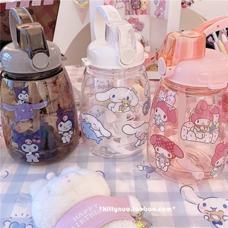 sanrio kuromi mymelody cinnamoroll ขวดน้ำ 1ลิตร/1.5ลิตร ขวดน้ำแกลลอน Water Bottle