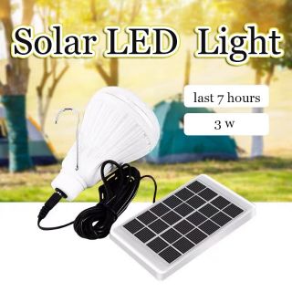 Solar Cell LED โคมไฟสปอร์ตไลท์ LED พลังงานแสงอาทิตย์ ไฟ ทรงกลมขาว ทรงกรวย(แบบไม่มีรีโมท)