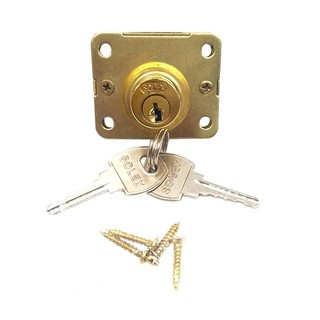 Other furniture parts SOLEX DW1.5"B DRAWER LOCK Furniture parts Home &amp; Furniture อะไหล่เฟอร์นิเจอร์อื่นๆ กุญแจล็อกลิ้นชั