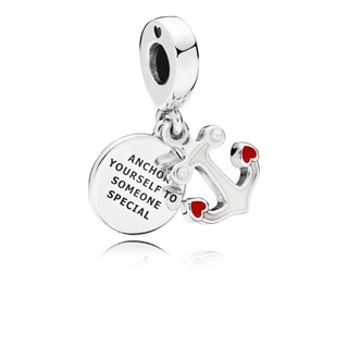 (พร้อมส่ง)*New*Pandora Anchor Of Love Pendant Charm