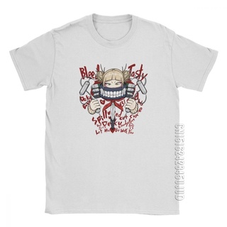 [S-5XL]เสื้อยืด ผ้าฝ้าย 100% พิมพ์ลาย Himiko Toga Bloody Love น่ารัก เรียบง่าย สําหรับผู้ชาย