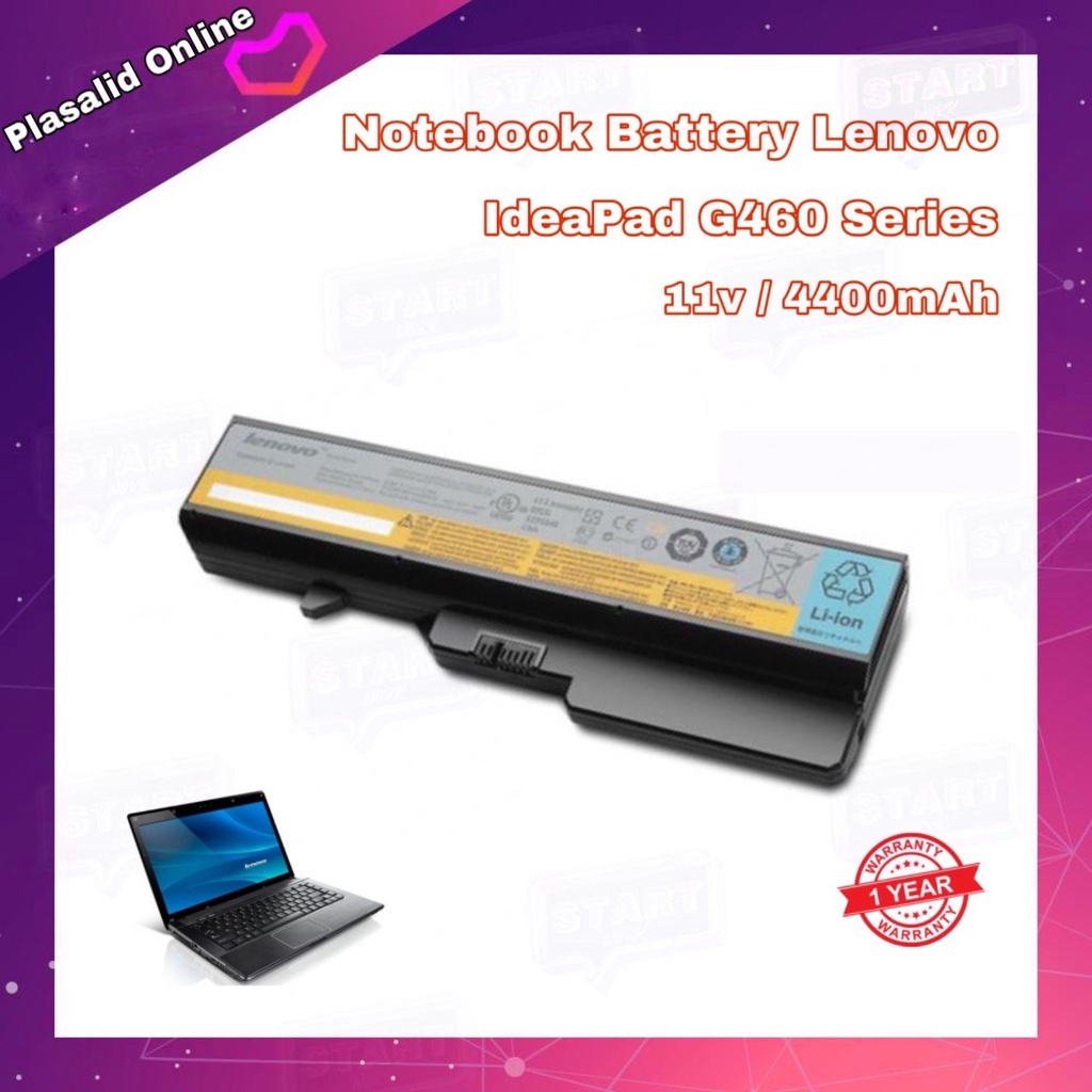 แบตเตอรี่โน๊ตบุ๊ค Notebook Battery Lenovo Ideapad G460 G465 G470 G560 G565 G56 G570 G770 B470 B570 V