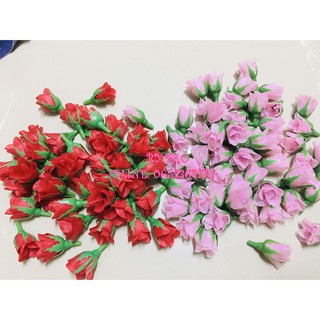 ดอกกุหลาบจิ๋ว50ดอก/ถุงร้อยอุบ่ะราคาถูกและดี