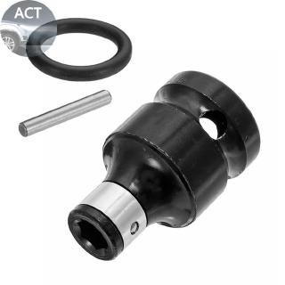 Socket Adapter Hex Shank Quick Release Converter Impact Wrench Tool Assembly Repair Parts 1/2 Inch to 1/4 Inch