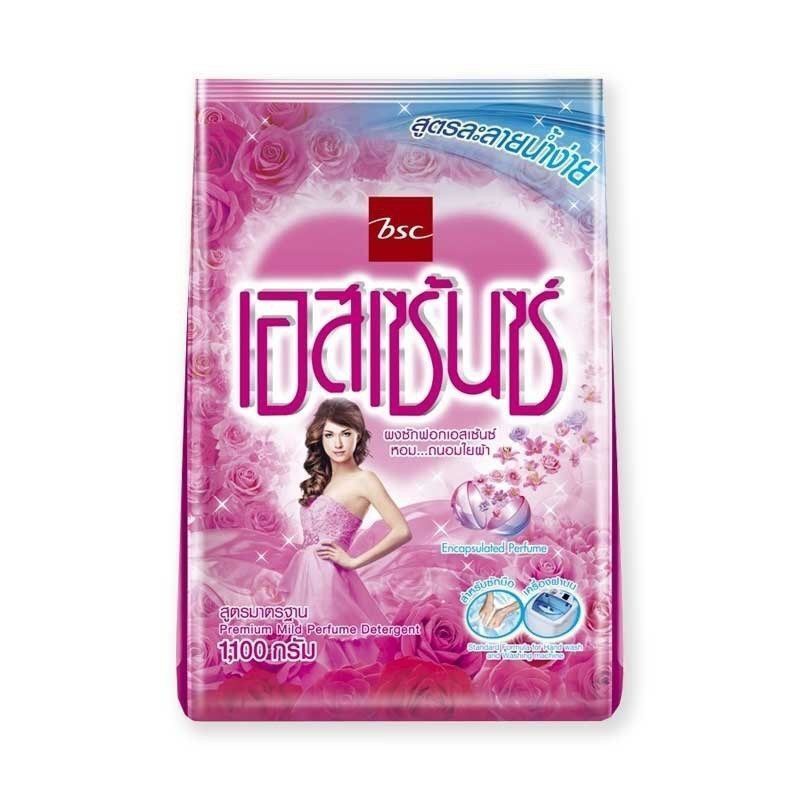 Essence เอสเซ้นซ์ ผงซักฟอกสีม่วง1100กรัม,1900กรัมสีม่วง ,สีชมพู - รูปที่ 3