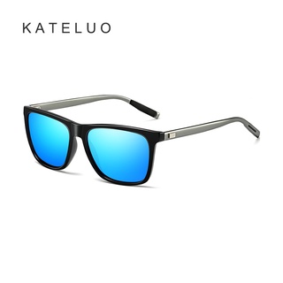 [พร้อมกล่อง] Kateluo H387 แว่นตากันแดด เลนส์โพลาไรซ์ คลาสสิก กลางแจ้ง ขี่จักรยาน สําหรับผู้หญิง ผู้ชาย