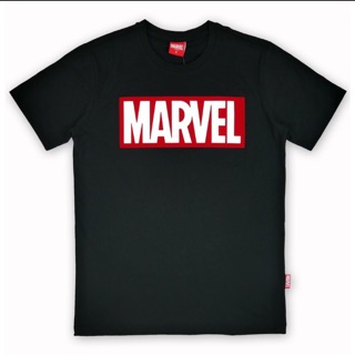 Marvel เสื้อลิขสิทธิ์แท้ 100% (พิมพ์ลายกำมะหยี่)