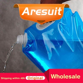 Aresuit กระเป๋าจัดเก็บน้ําฉุกเฉินความจุขนาดใหญ่พับได้ 10L