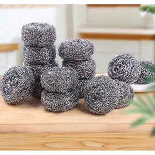 ฝอยขัดหม้อสแตนเลส แบบกลม ***   ราคาสินค้า เป็น ราคา ต่อชิ้น 1 ชิ้น   ***