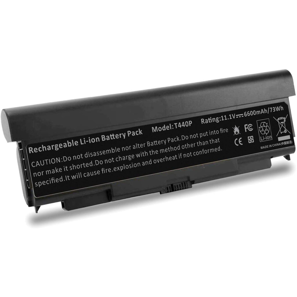 รับประกัน 1 ปี แบตเตอรี่ โน้ตบุ๊ค แล็ปท็อป Lenovo 45N1144 45N1145 5200mAh Battery ThinkPad L440 T440P T540P W540 W541