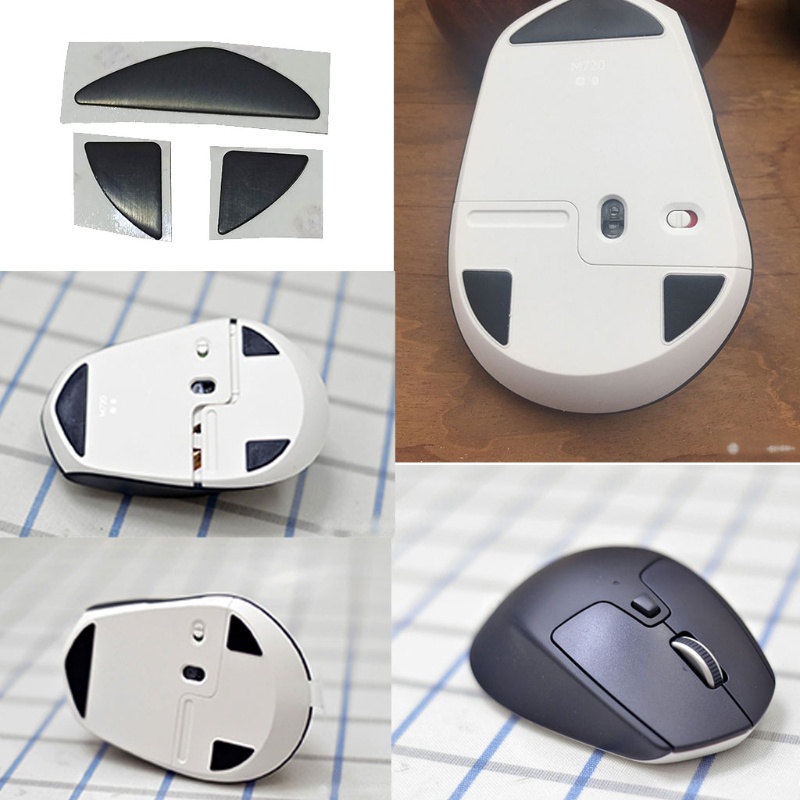 ✿ 1 ชุด Mouse Feet Mouse Skates Mouse สติกเกอร์ Pad สําหรับเมาส์ logitech M720