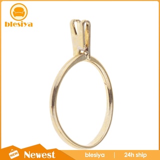 [🆕Blesiya] Spring-Type Stone Gemstone Diamond Holder Display Jewelry Tool Gold 3.5cm