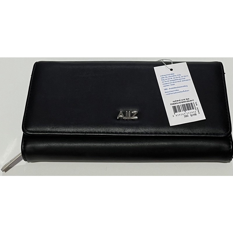 กระเป๋าสตางค์ สีดำ AIIZ พร้อมส่ง
