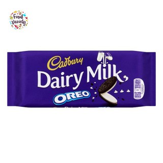 Cadbury Dairy Milk Oreo 120g  แคดเบอรี่ แดรี่ มิลค์ โอริโอ้ 120 กรัม