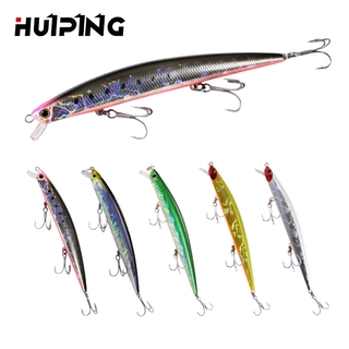 125mm / 14.6g เหยื่อตกปลาทะเล Bionic ลอย Minnow Trolling พลาสติก Hard เหยื่อสำหรับตกปลาน้ำเค็ม