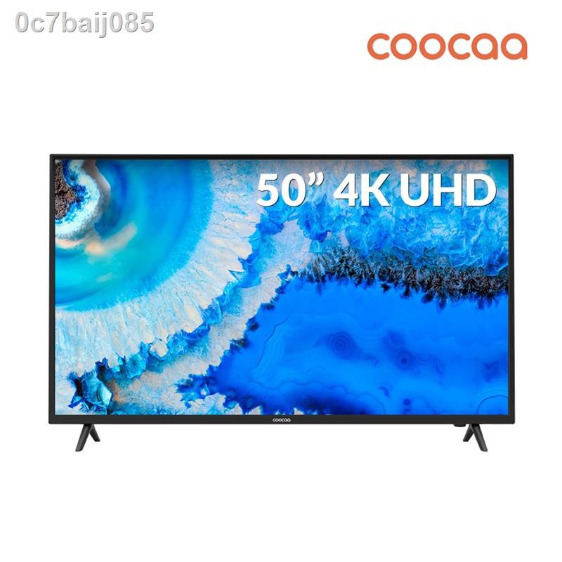 ☜❂✗[ใช้โค้ด CCAUG ลด 1,000 บาท] COOCAA 50S3C ทีวี 50 นิ้ว Smart TV LED 4K UHD  Wifi -HDMI-USB-Netfli