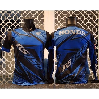 พร้อมส่ง เสื้อแขนสั้น พรีเมี่ยม สําหรับรถจักรยานยนต์ HONDA RS150