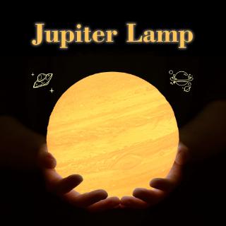 jupiter โคมไฟ led รูปทรงดวงจันทร์ 3 d 16 สีใช้รีโมทควบคุม