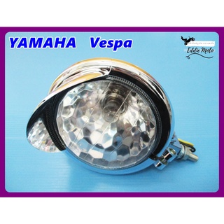 VESPA YAMAHA "WHITE" HEADLAMP REFLECTOR ACCESSORIES  // จานฉาย ไฟหน้า ไฟแต่ง ไฟรีเฟลคเตอร์ ไฟแต่งเวสป้า ไฟแต่งยามาฮ่า