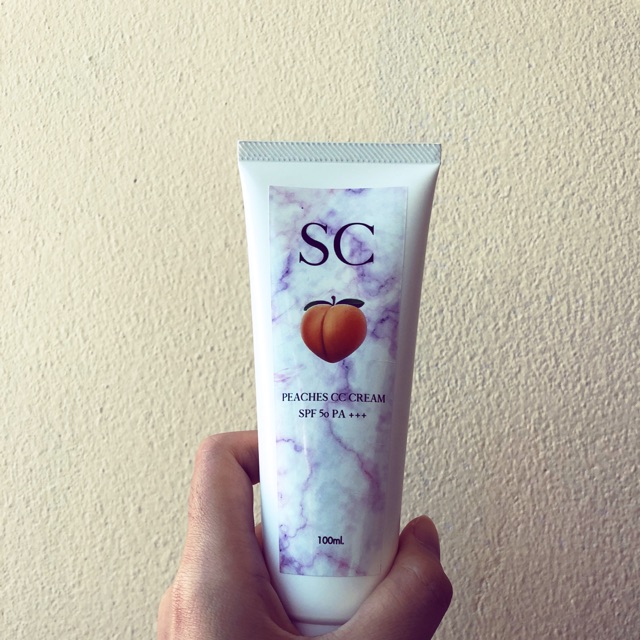 Peaches CC cream