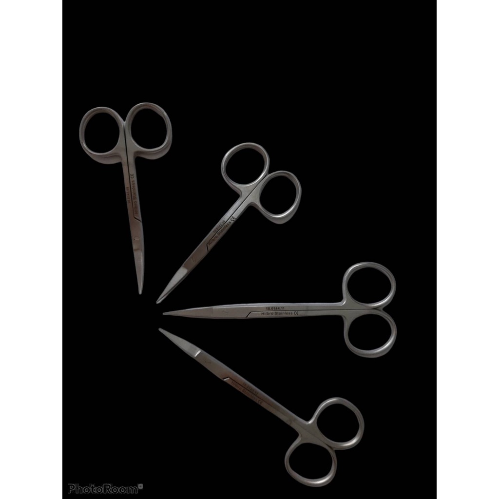 EM/HILBRO-IRIS SCISSOR กรรไกรปลายแหลม กรรไกรตัดไหม กรรไกรไอริส