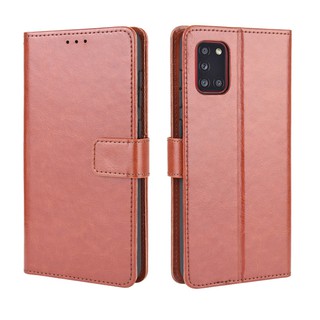 เคสสำ Samsung Galaxy A31 Case Leather Flip Back Cover Samsung Galaxy A31 GalaxyA31 เคสฝาพับ มือถือแล