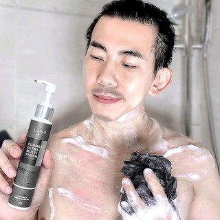 LANO For Men Ultra Multi Fresh Shower Gel 100g. เจลอาบน้ำสูตรพรีเมี่ยมทำความสะอาดหมดจดล้ำลึกพร้อมการบำรุงผิวกายผู้ชาย